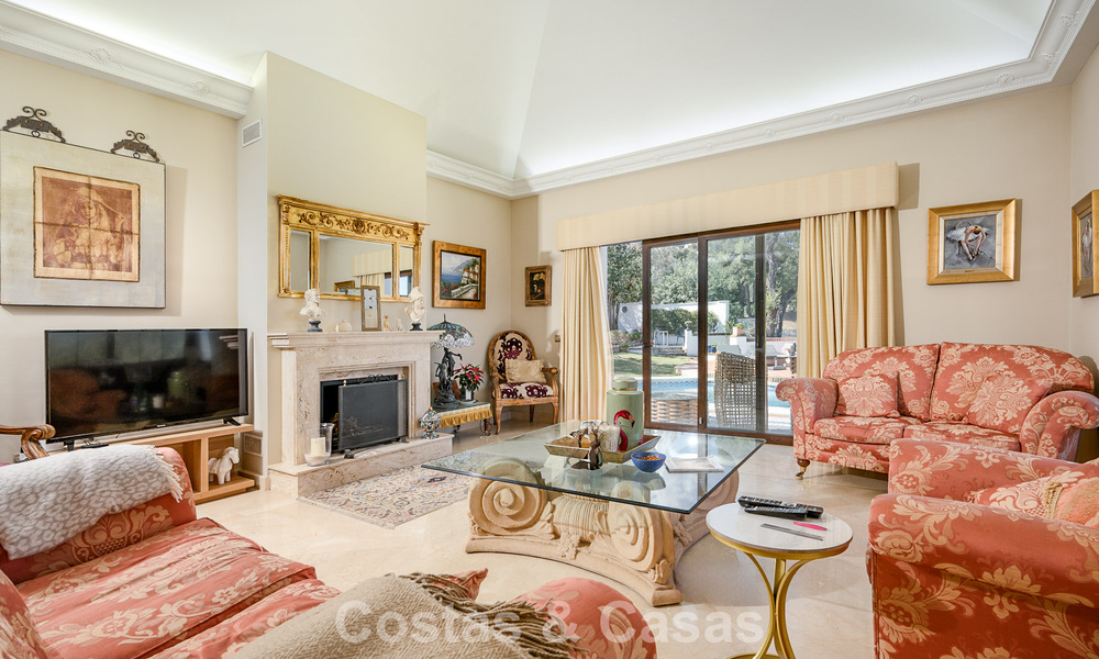 Villa mediterránea en primera línea de golf con vistas panorámicas en venta en La Cala Golf Resort, Mijas Costa 796470