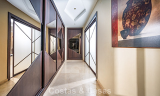 Villa mediterránea en primera línea de golf con vistas panorámicas en venta en La Cala Golf Resort, Mijas Costa 796484 