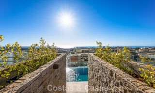 Listo para entrar a vivir! Lujosos apartamentos modernos con vistas panorámicas al mar en venta en Mijas, en la Costa del Sol 797093 