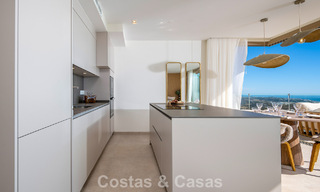 Listo para entrar a vivir! Lujosos apartamentos modernos con vistas panorámicas al mar en venta en Mijas, en la Costa del Sol 797120 