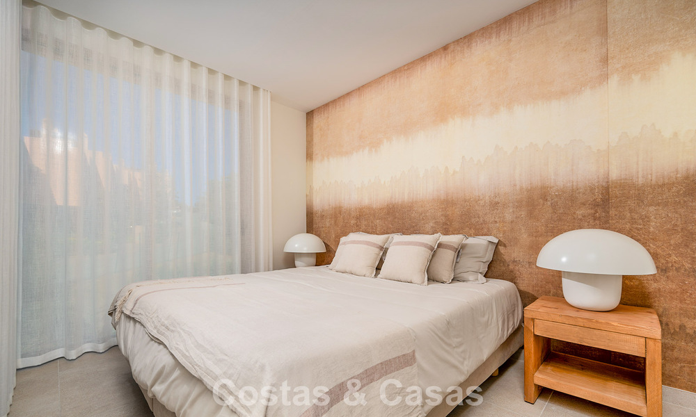 Listo para entrar a vivir! Lujosos apartamentos modernos con vistas panorámicas al mar en venta en Mijas, en la Costa del Sol 797126