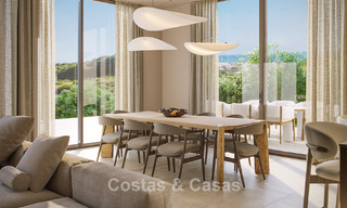 Villas modernas de nueva construcción en venta en primera línea de golf, cerca del centro de Estepona 796963 
