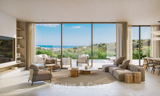 Villas modernas de nueva construcción en venta en primera línea de golf, cerca del centro de Estepona 796965 