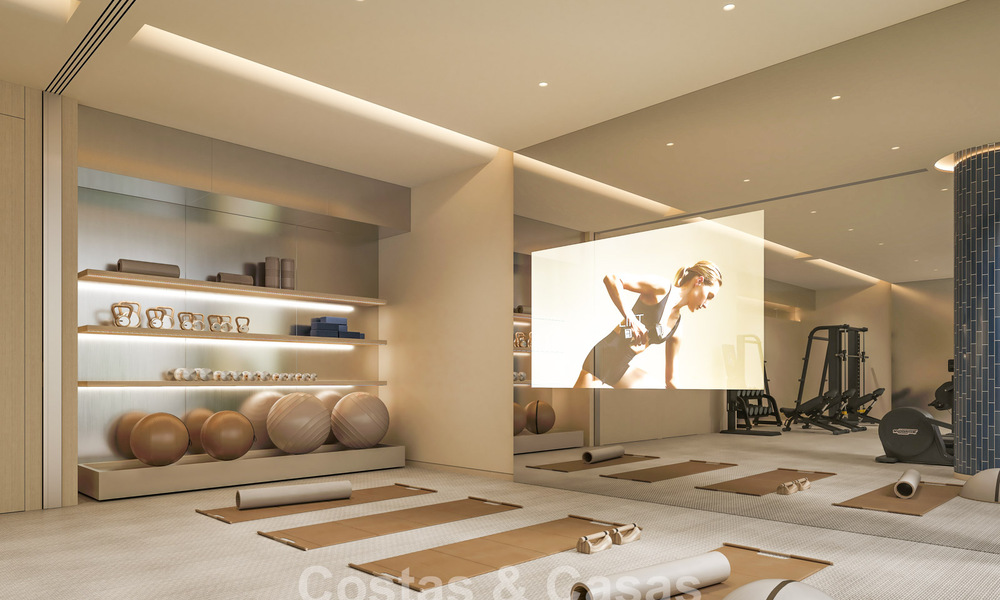 Lanzamiento! Apartamentos de lujo vanguardistas en venta con vistas al mar, a un paso de la playa y del paseo marítimo en Estepona 797182