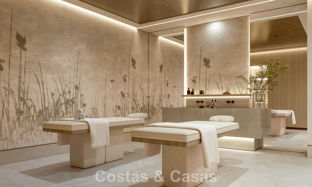 Lanzamiento! Apartamentos de lujo vanguardistas en venta con vistas al mar, a un paso de la playa y del paseo marítimo en Estepona 797202