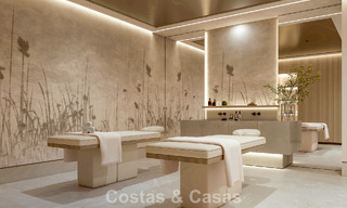 Lanzamiento! Apartamentos de lujo vanguardistas en venta con vistas al mar, a un paso de la playa y del paseo marítimo en Estepona 797202 