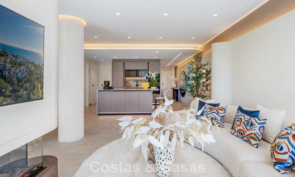 Elegante apartamento reformado en venta a poca distancia de la playa en la Nueva Milla de Oro entre Marbella y Estepona 797246