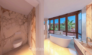 Ático en venta en un complejo de cinco estrellas en primera línea de playa en la New Golden Mile entre Marbella y Estepona 797283 