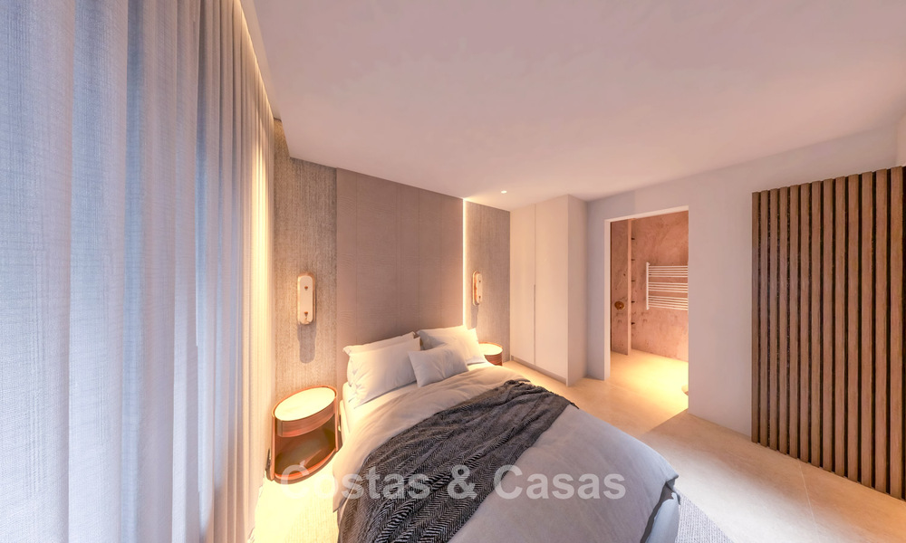 Ático en venta en un complejo de cinco estrellas en primera línea de playa en la New Golden Mile entre Marbella y Estepona 797292