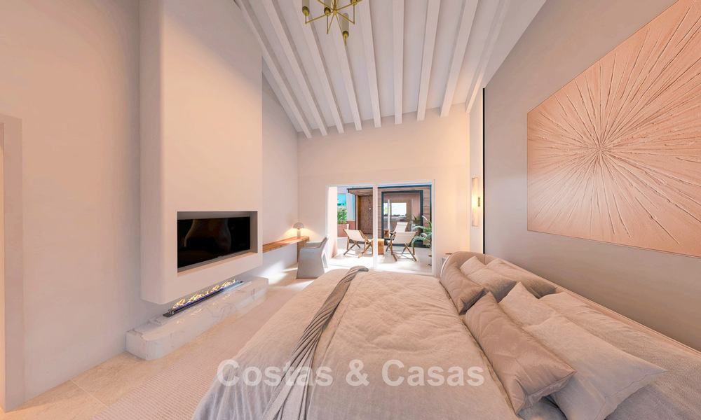 Ático en venta en un complejo de cinco estrellas en primera línea de playa en la New Golden Mile entre Marbella y Estepona 797293