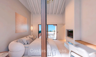 Ático en venta en un complejo de cinco estrellas en primera línea de playa en la New Golden Mile entre Marbella y Estepona 797294 