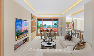 Ático en venta en un complejo de cinco estrellas en primera línea de playa en la New Golden Mile entre Marbella y Estepona 797751 