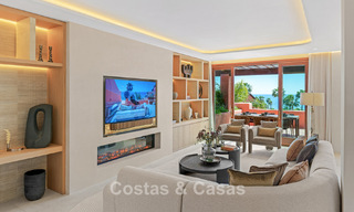 Ático en venta en un complejo de cinco estrellas en primera línea de playa en la New Golden Mile entre Marbella y Estepona 797752 