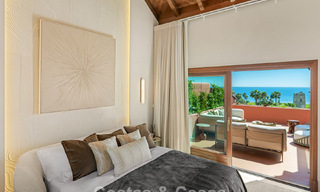 Ático en venta en un complejo de cinco estrellas en primera línea de playa en la New Golden Mile entre Marbella y Estepona 797779 