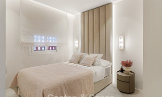 Ático en venta en un complejo de cinco estrellas en primera línea de playa en la New Golden Mile entre Marbella y Estepona 797787 