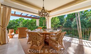 Excepcional villa de lujo española en venta en un oasis verde en la Milla de Oro de Marbella 798195 