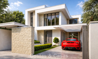 Fantástica villa en primera línea de golf con vistas fenomenales en venta en La Cala Golf Resort, Mijas, Costa del Sol 798144 