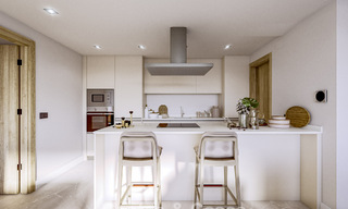 Apartamentos modernos de obra nueva con vistas espectaculares en venta cerca de Marbella, en la Costa del Sol 797145 