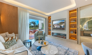 Apartamento de lujo con vistas al mar en primera línea de playa en la New Golden Mile entre Marbella y Estepona 797408 