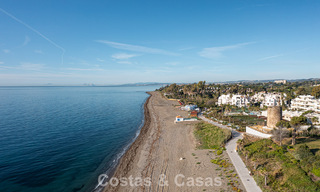 Apartamento de lujo con vistas al mar en primera línea de playa en la New Golden Mile entre Marbella y Estepona 797419 