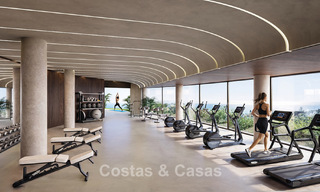 Lanzamiento! Innovadoras villas adosadas en venta con piscina privada en una urbanización muy deseada en Fuengirola, Costa del Sol 797357 