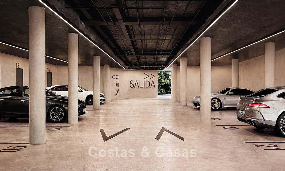 Lanzamiento! Innovadoras villas adosadas en venta con piscina privada en una urbanización muy deseada en Fuengirola, Costa del Sol 797359