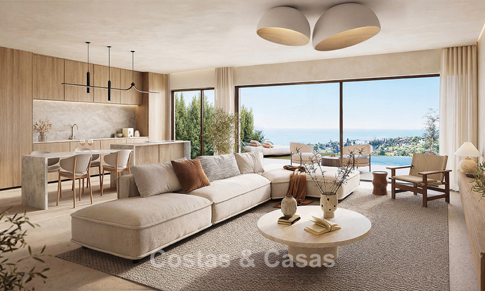 Lanzamiento! Innovadoras villas adosadas en venta con piscina privada en una urbanización muy deseada en Fuengirola, Costa del Sol 797366