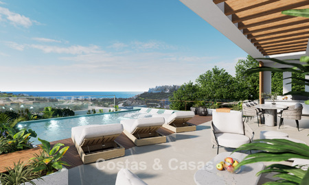 Nuevo proyecto de villa en venta cerca de la playa y campos de golf en Casares, Costa del Sol 797466
