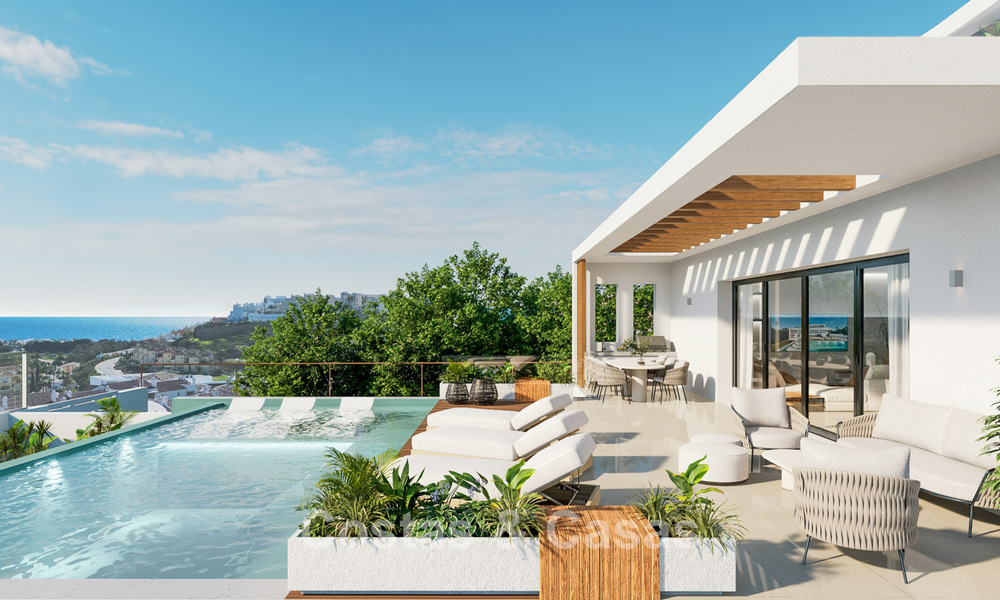 Nuevo proyecto de villa en venta cerca de la playa y campos de golf en Casares, Costa del Sol 797467