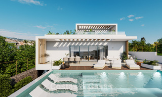 Nuevo proyecto de villa en venta cerca de la playa y campos de golf en Casares, Costa del Sol 797468 