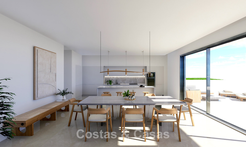 Nuevo proyecto de villa en venta cerca de la playa y campos de golf en Casares, Costa del Sol 797472