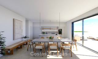 Nuevo proyecto de villa en venta cerca de la playa y campos de golf en Casares, Costa del Sol 797472 