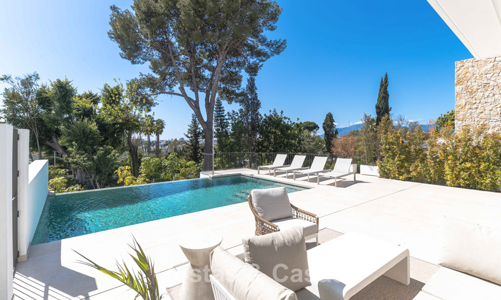 Villa de lujo moderna lista para entrar a vivir con piscina privada en venta en San Pedro, Marbella 797474