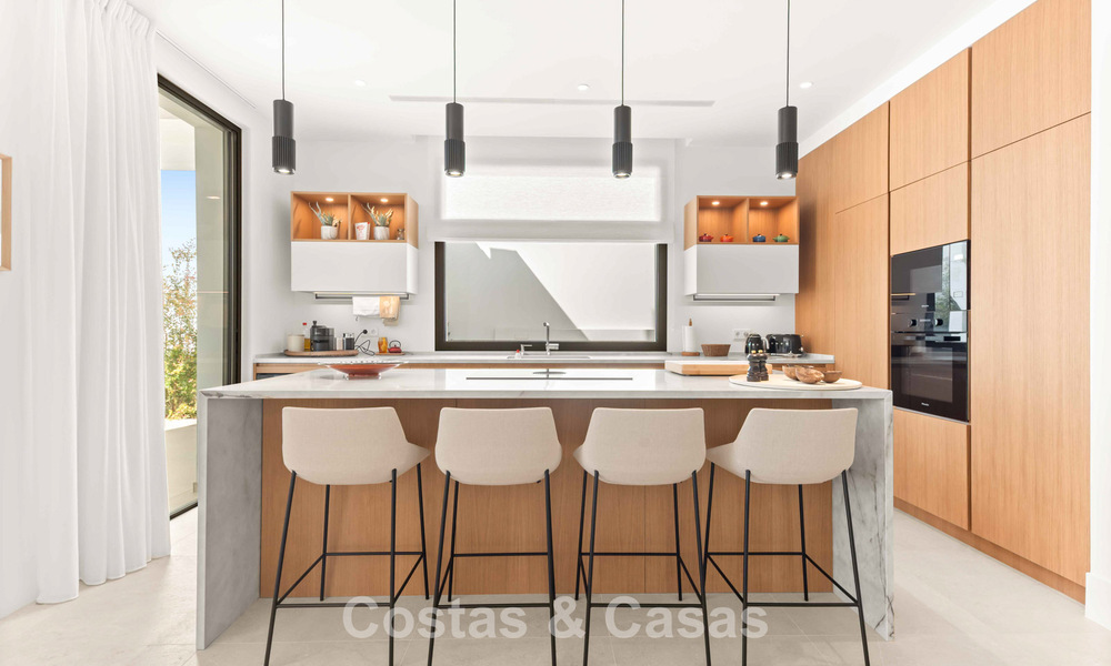 Villa de lujo moderna lista para entrar a vivir con piscina privada en venta en San Pedro, Marbella 797507
