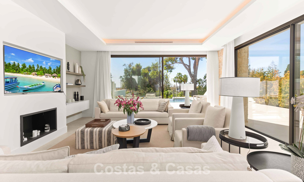 Villa de lujo moderna lista para entrar a vivir con piscina privada en venta en San Pedro, Marbella 797512