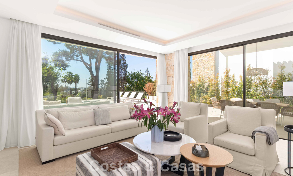 Villa de lujo moderna lista para entrar a vivir con piscina privada en venta en San Pedro, Marbella 797513