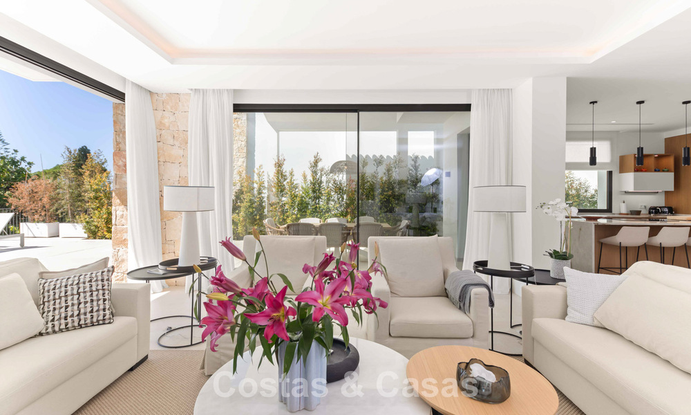 Villa de lujo moderna lista para entrar a vivir con piscina privada en venta en San Pedro, Marbella 797514