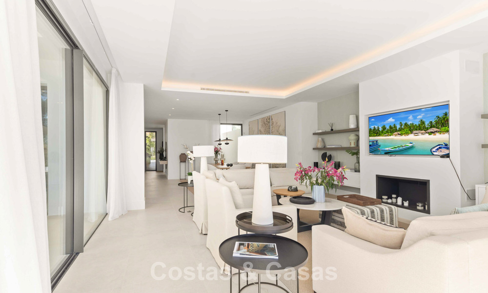 Villa de lujo moderna lista para entrar a vivir con piscina privada en venta en San Pedro, Marbella 797516