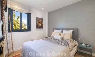 Ático de lujo prestigioso con vistas panorámicas al mar y al golf en venta en Marbella - Benahavís 797534 