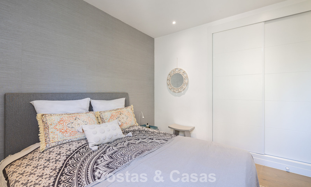 Ático de lujo prestigioso con vistas panorámicas al mar y al golf en venta en Marbella - Benahavís 797536