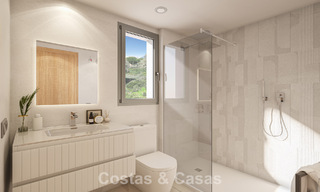 Apartamentos contemporáneos de lujo de obra nueva con encantadoras vistas al mar en venta en Manilva, Costa del Sol 797565 