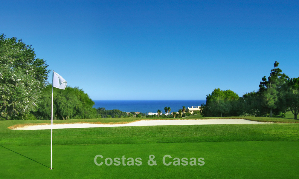 Apartamentos contemporáneos de lujo de obra nueva con encantadoras vistas al mar en venta en Manilva, Costa del Sol 797574