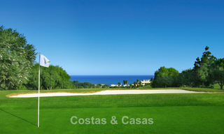 Apartamentos contemporáneos de lujo de obra nueva con encantadoras vistas al mar en venta en Manilva, Costa del Sol 797574 