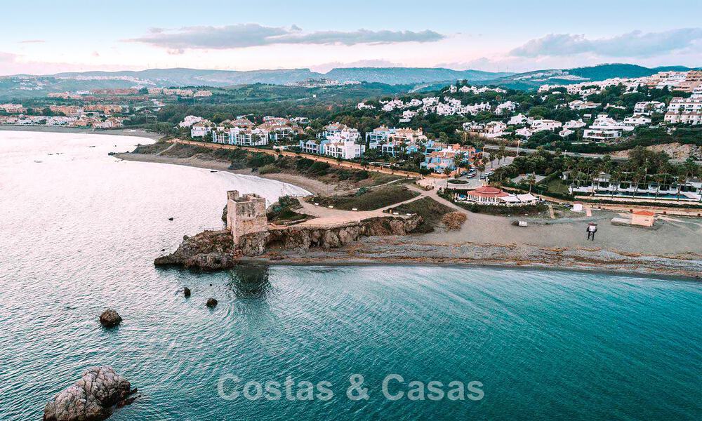 Apartamentos contemporáneos de lujo de obra nueva con encantadoras vistas al mar en venta en Manilva, Costa del Sol 797577
