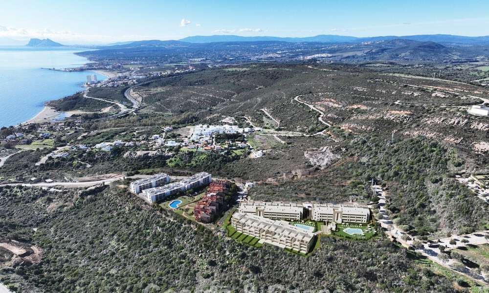 Apartamentos contemporáneos de lujo de obra nueva con encantadoras vistas al mar en venta en Manilva, Costa del Sol 797591