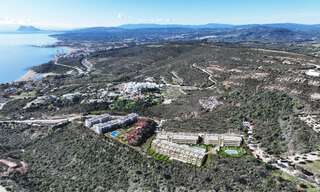 Apartamentos contemporáneos de lujo de obra nueva con encantadoras vistas al mar en venta en Manilva, Costa del Sol 797591 
