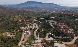 Villa moderna de nueva construcción con vistas panorámicas al mar en venta en un entorno natural al este del centro de Marbella 797606 