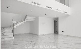 Villa moderna de nueva construcción con vistas panorámicas al mar en venta en un entorno natural al este del centro de Marbella 797613 