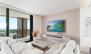 Ático de lujo luminoso y contemporáneo en venta con vistas al mar en las colinas de La Quinta Resort en Marbella - Benahavís 797677 