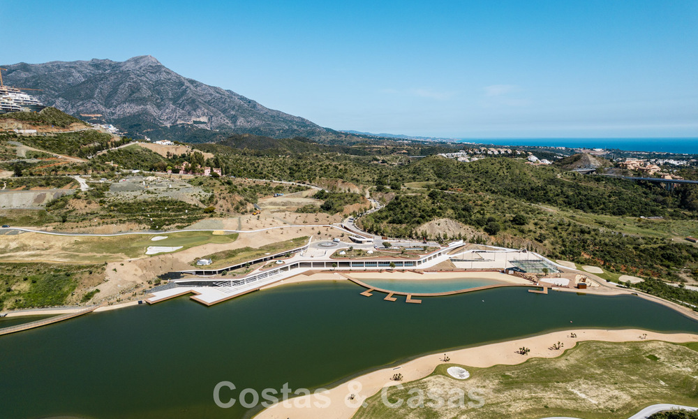 Ático de lujo luminoso y contemporáneo en venta con vistas al mar en las colinas de La Quinta Resort en Marbella - Benahavís 797678